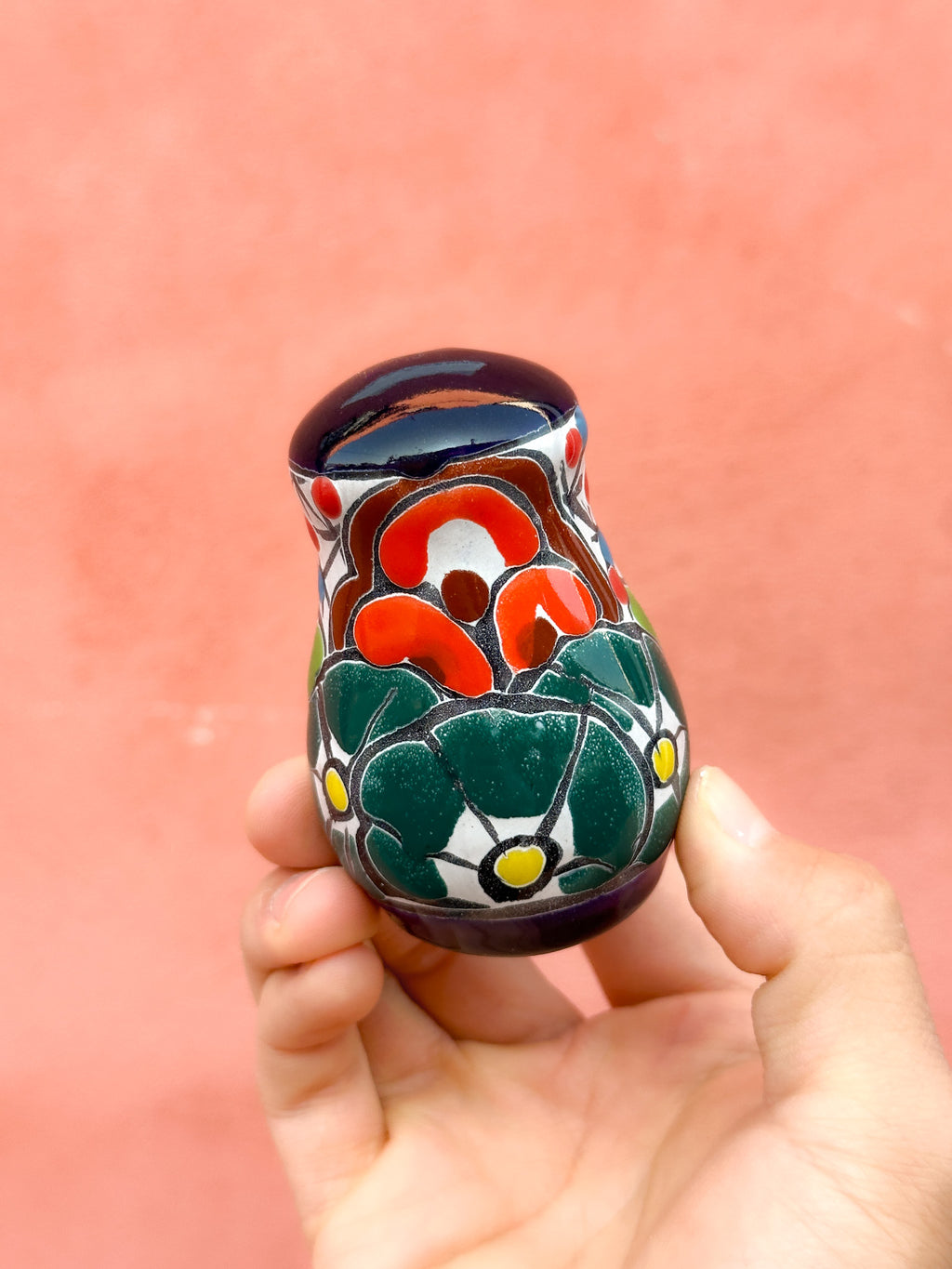 Salero de Talavera Mil Colores - PREVENTA (6 a 12 SEMANAS)