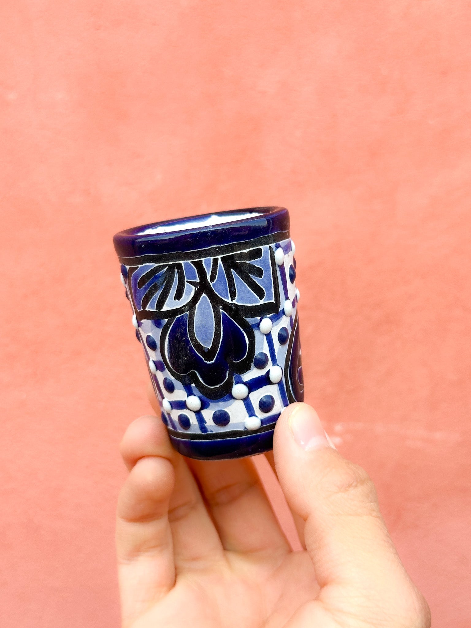 Tequilero de Talavera Mil Colores - PREVENTA (6 a 12 SEMANAS)