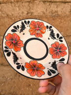 Juego de Taza con Plato Flores y Murciélagos - PREVENTA (6 a 12 SEMANAS)