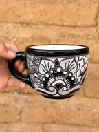 Taza de Talavera Negra - PREVENTA (6 a 12 SEMANAS)