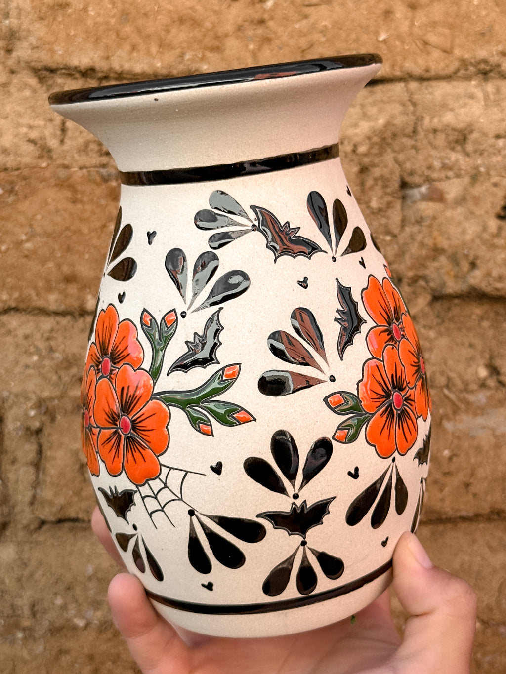 Florero Flores y Murciélagos - PREVENTA (6 a 12 SEMANAS)
