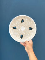 Plato Grande Mariposa Azul - PREVENTA (6 a 12 SEMANAS)