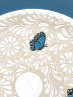 Plato Grande Mariposa Azul - PREVENTA (6 a 12 SEMANAS)