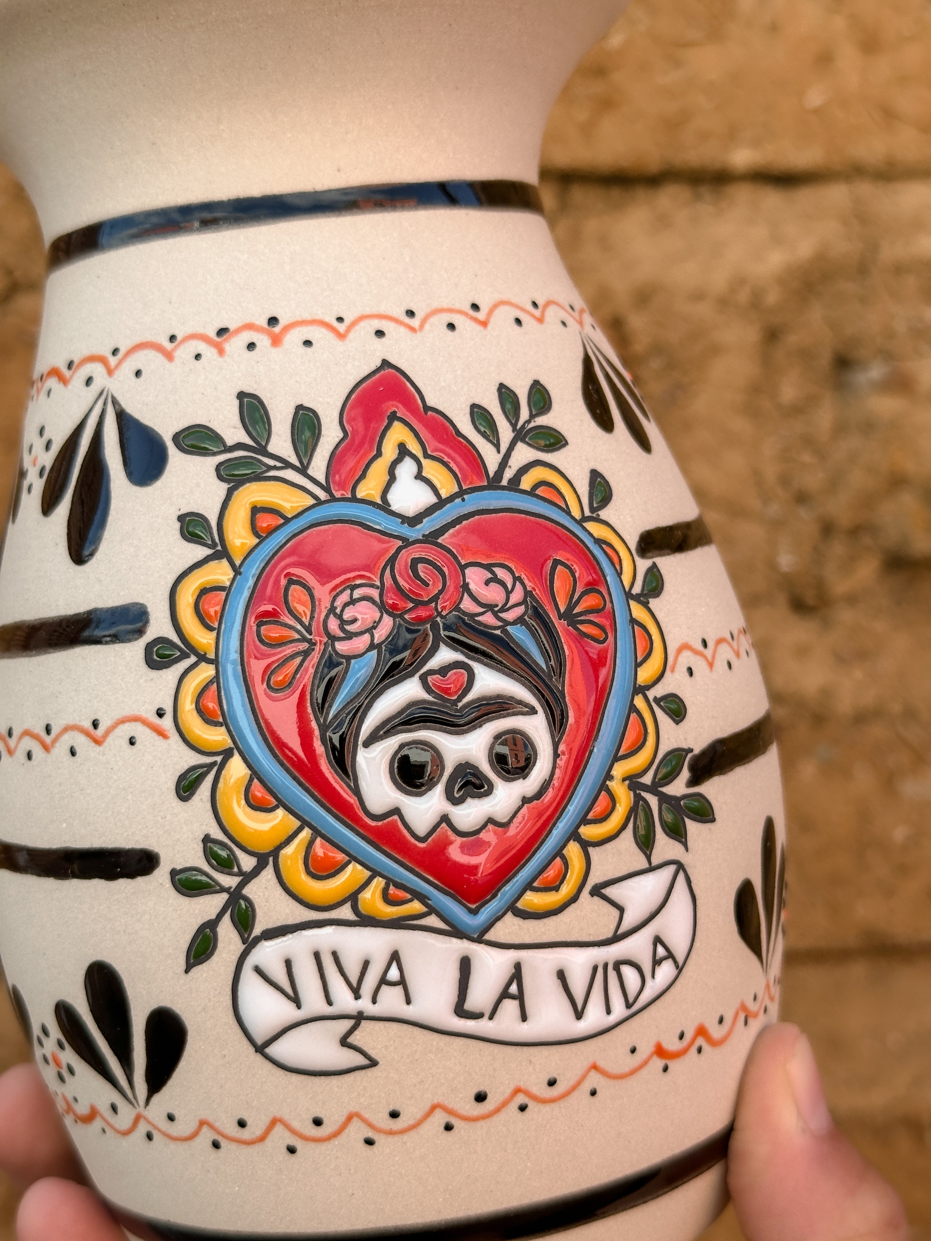 Florero Viva la Vida - PREVENTA (6 a 12 SEMANAS)