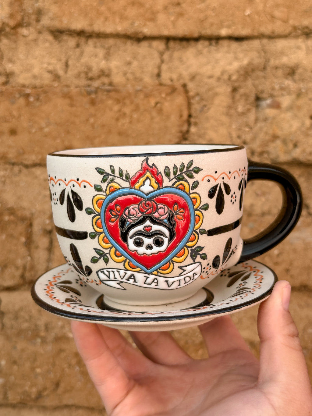 Juego de Taza con Plato Viva la Vida - PREVENTA (6 a 12 SEMANAS)