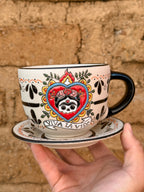 Juego de Taza con Plato Viva la Vida - PREVENTA (6 a 12 SEMANAS)