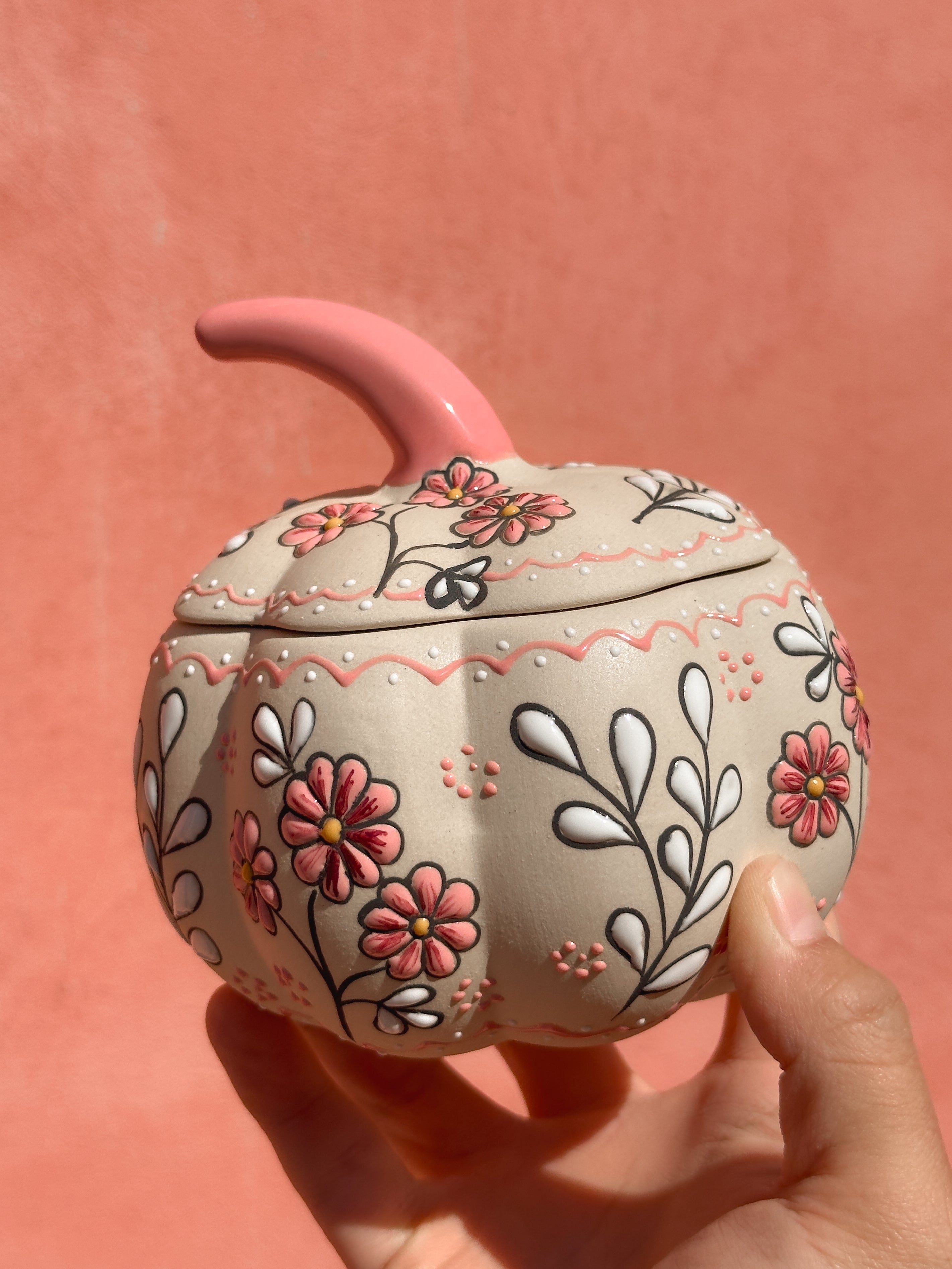 Calabaza Flores Rosas - PREVENTA (6 a 12 SEMANAS)