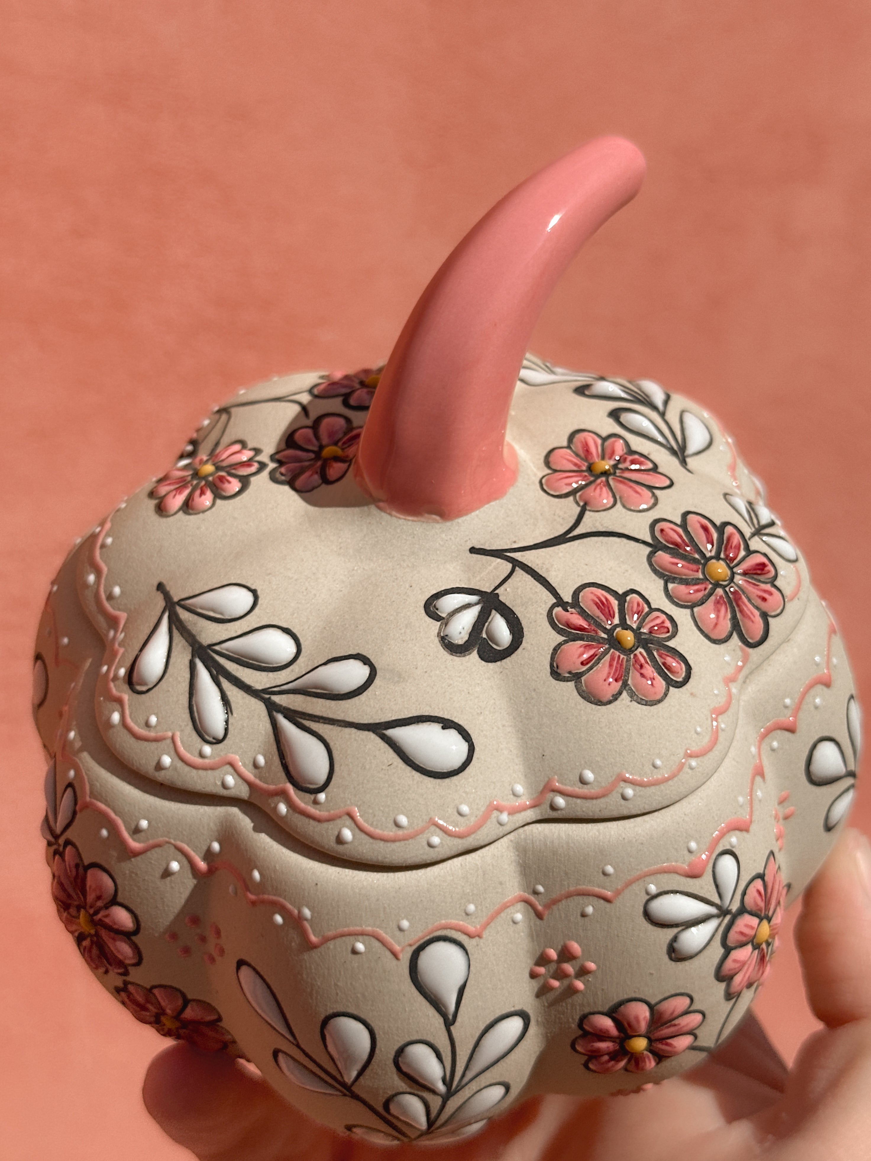 Calabaza Flores Rosas - PREVENTA (6 a 12 SEMANAS)