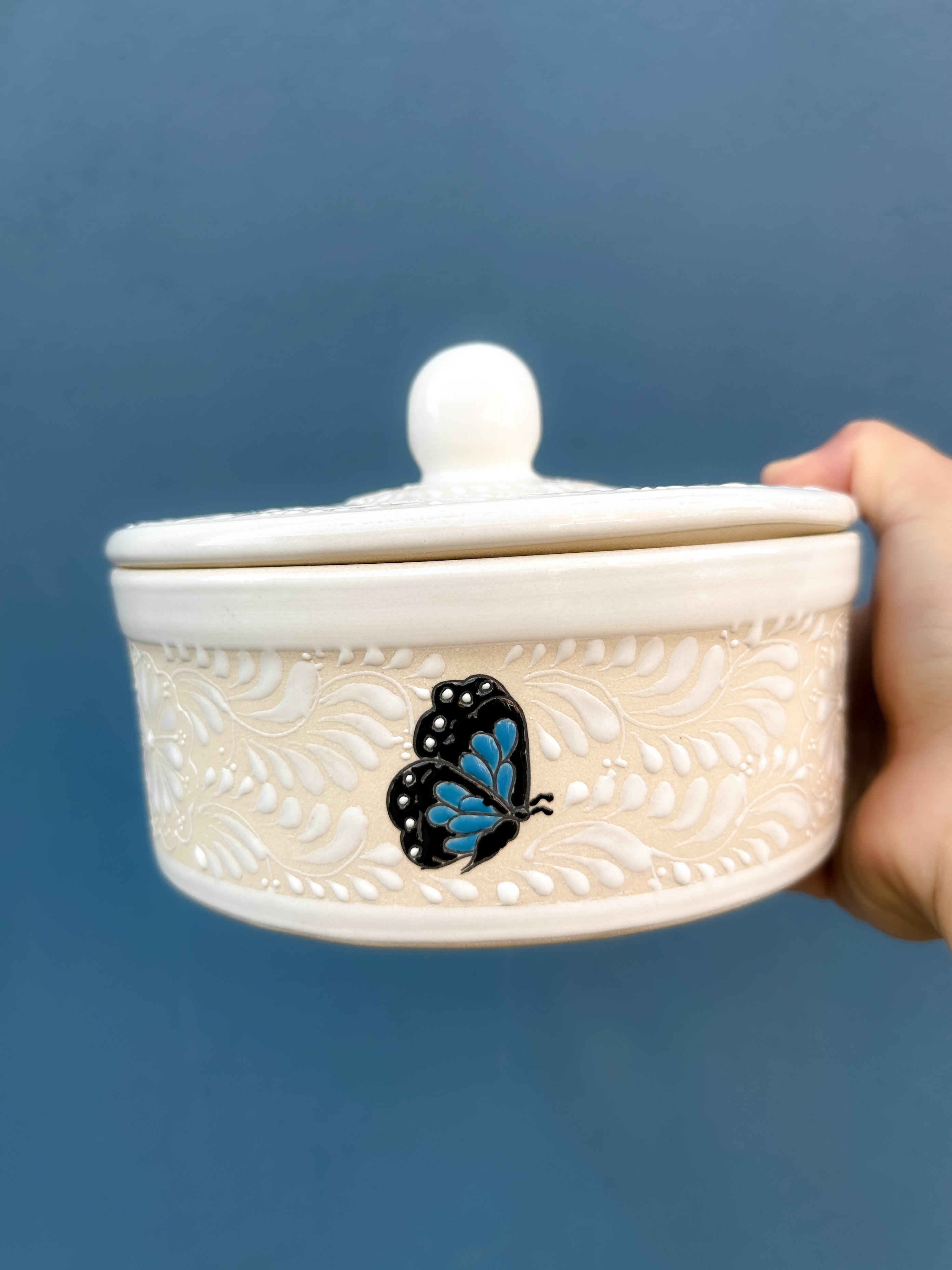 Tortillero Mariposa Azul - PREVENTA (6 a 12 SEMANAS)