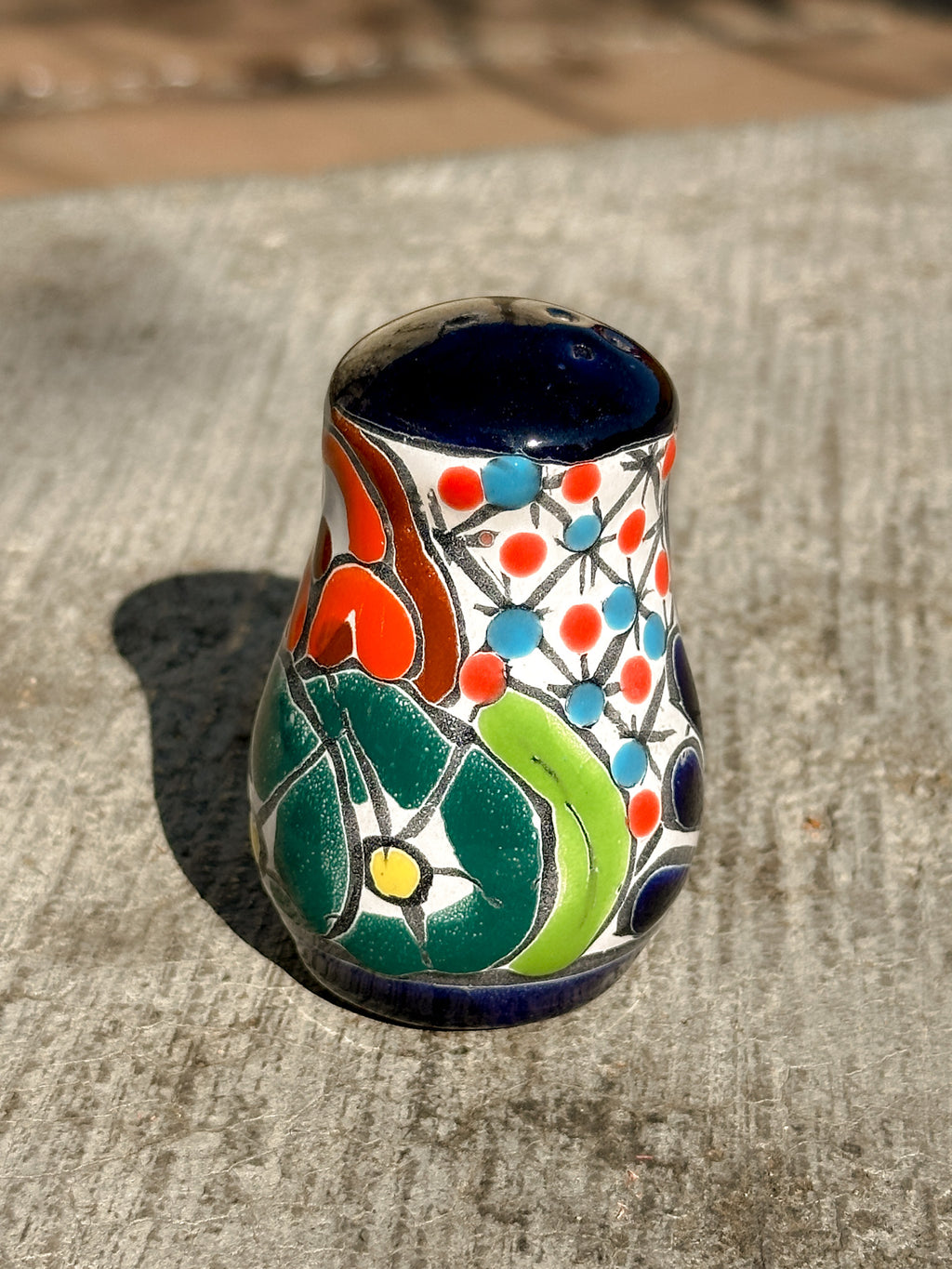 Salero de Talavera Mil Colores - PREVENTA (6 a 12 SEMANAS)