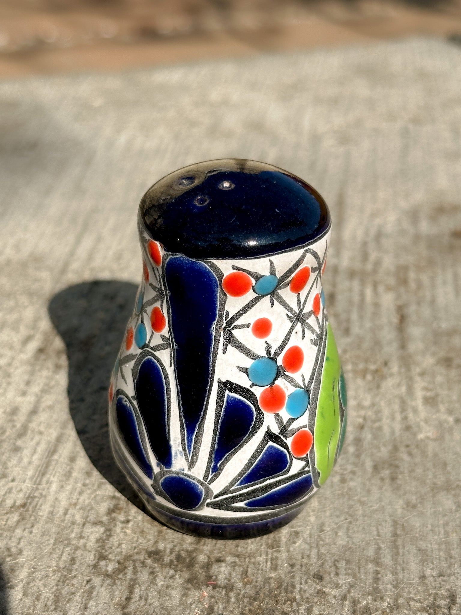 Salero de Talavera Mil Colores - PREVENTA (6 a 12 SEMANAS)