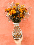 Florero Cempasuchil - PREVENTA (6 a 12 SEMANAS)