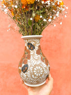 Florero Cempasuchil - PREVENTA (6 a 12 SEMANAS)