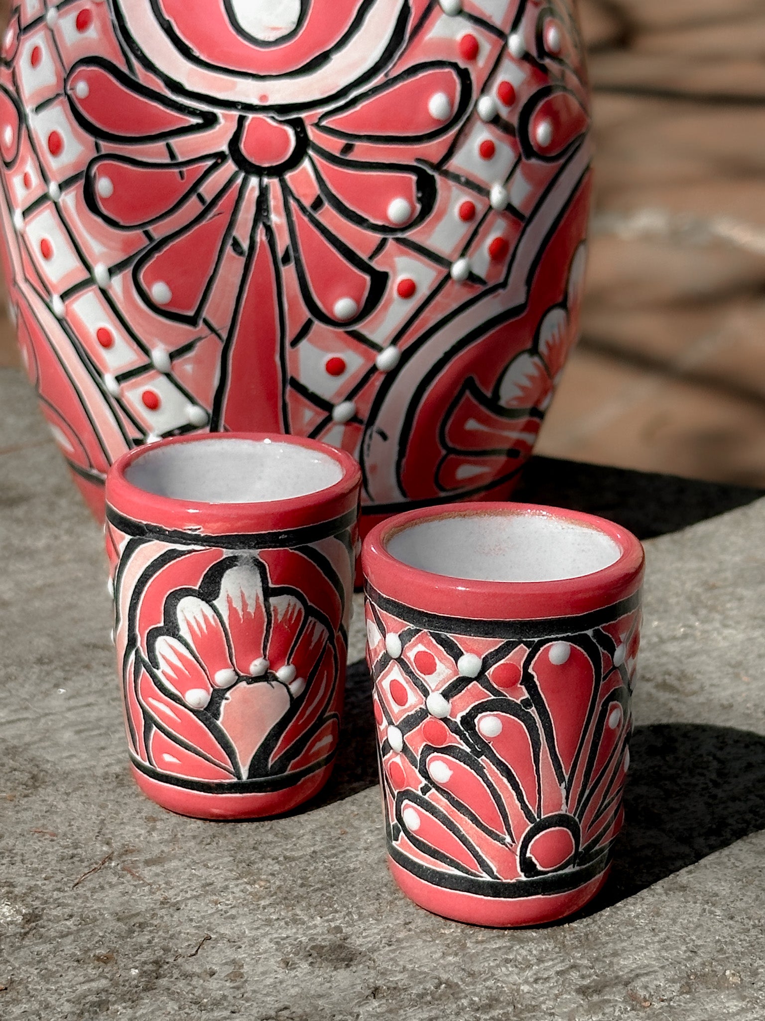 Tequilero de Talavera Rosa - PREVENTA (6 a 12 SEMANAS)