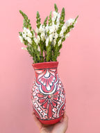 Florero de Talavera Rosa - PREVENTA (6 a 12 SEMANAS)